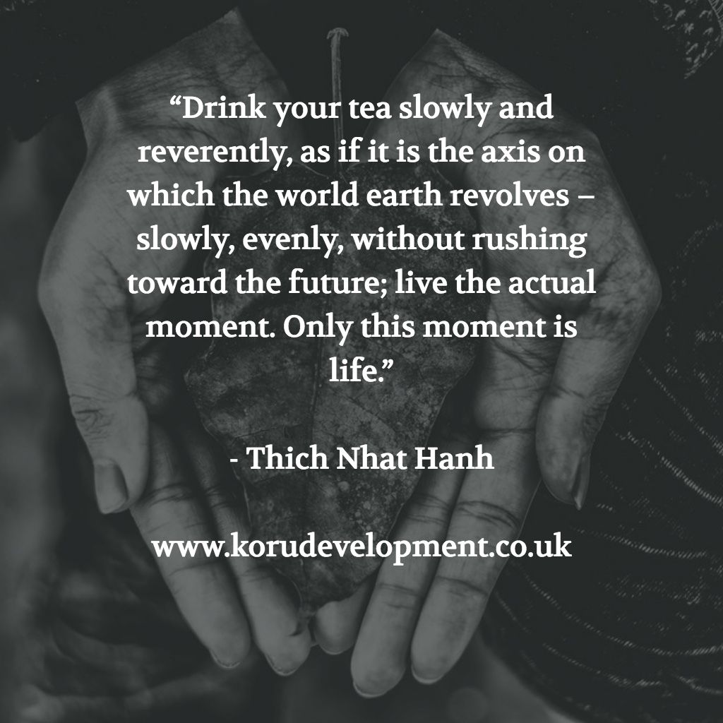 KoruDevelopment's tweet image. Only this moment is life #mindfulness #mindfulnessquote #mindfulness #quote #positivity #mindful