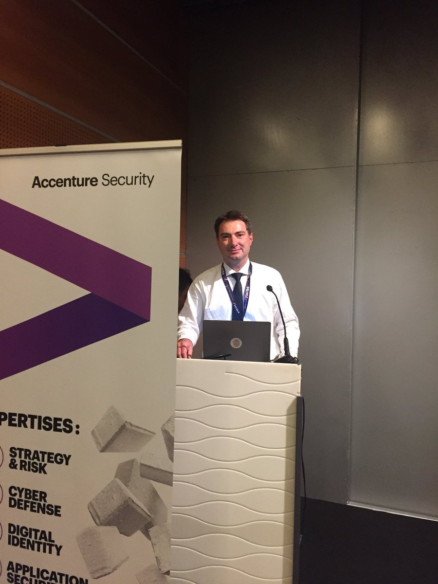Un atelier sur la #CyberResilience avec <a href="/GillesCasteran/">Gilles Castéran</a> <a href="/Les_Assises/">Les Assises</a> <a href="/AccentureSecure/">Accenture Security</a>