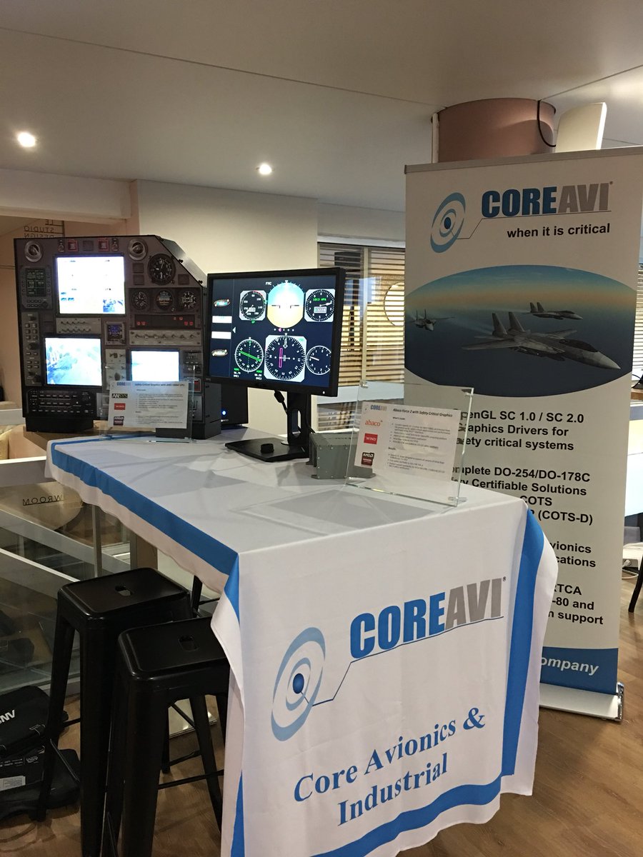 CoreAVI's tweet photo. Come see our demos at the ANSYS Innovation Conference today at Chateauform Georges V in Paris! #AeroSpace #Defense #safetycriticalgraphics https://t.co/PS6Y35MtLy