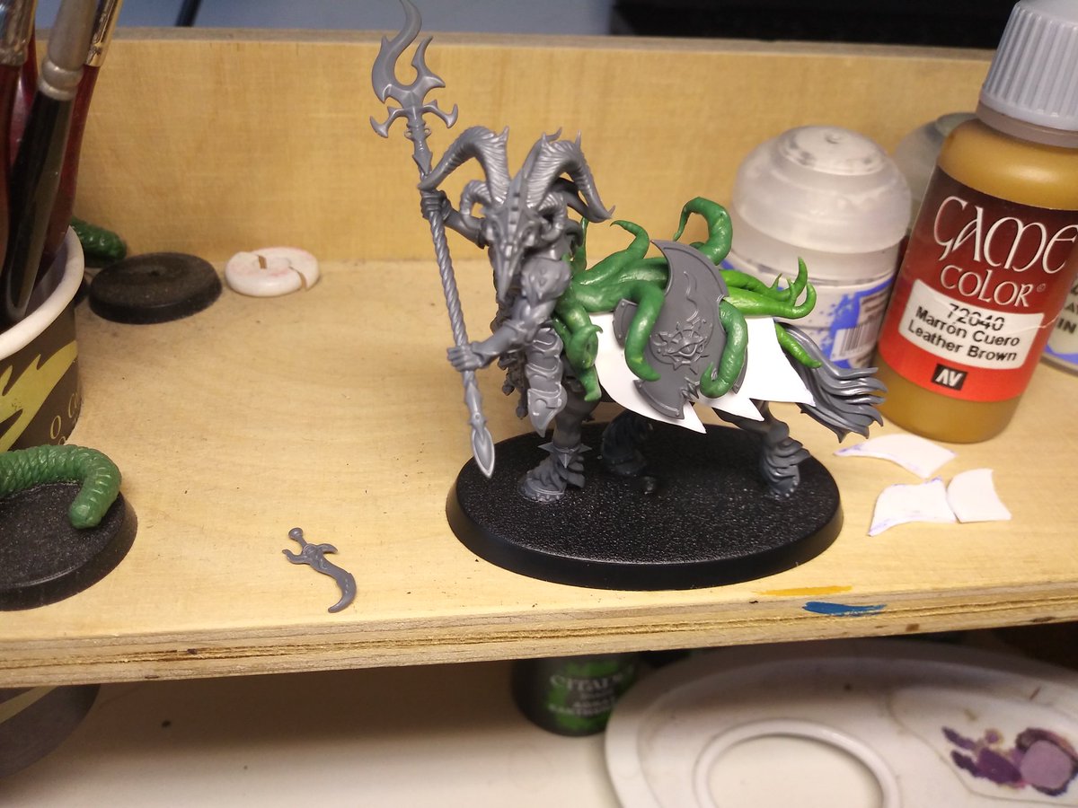 MalinMantra's tweet photo. @ProPainted Awesome show, I can risk the statement, the best up to date! Loved it, Enjoyed it, Waiting for more! Interview formula FTW. Built my first #Tzaantigor / #Centigor whilst listening to this episode. New @GUNSHIPMUSIC album is Pure Gold!! https://t.co/NisqomsYWG