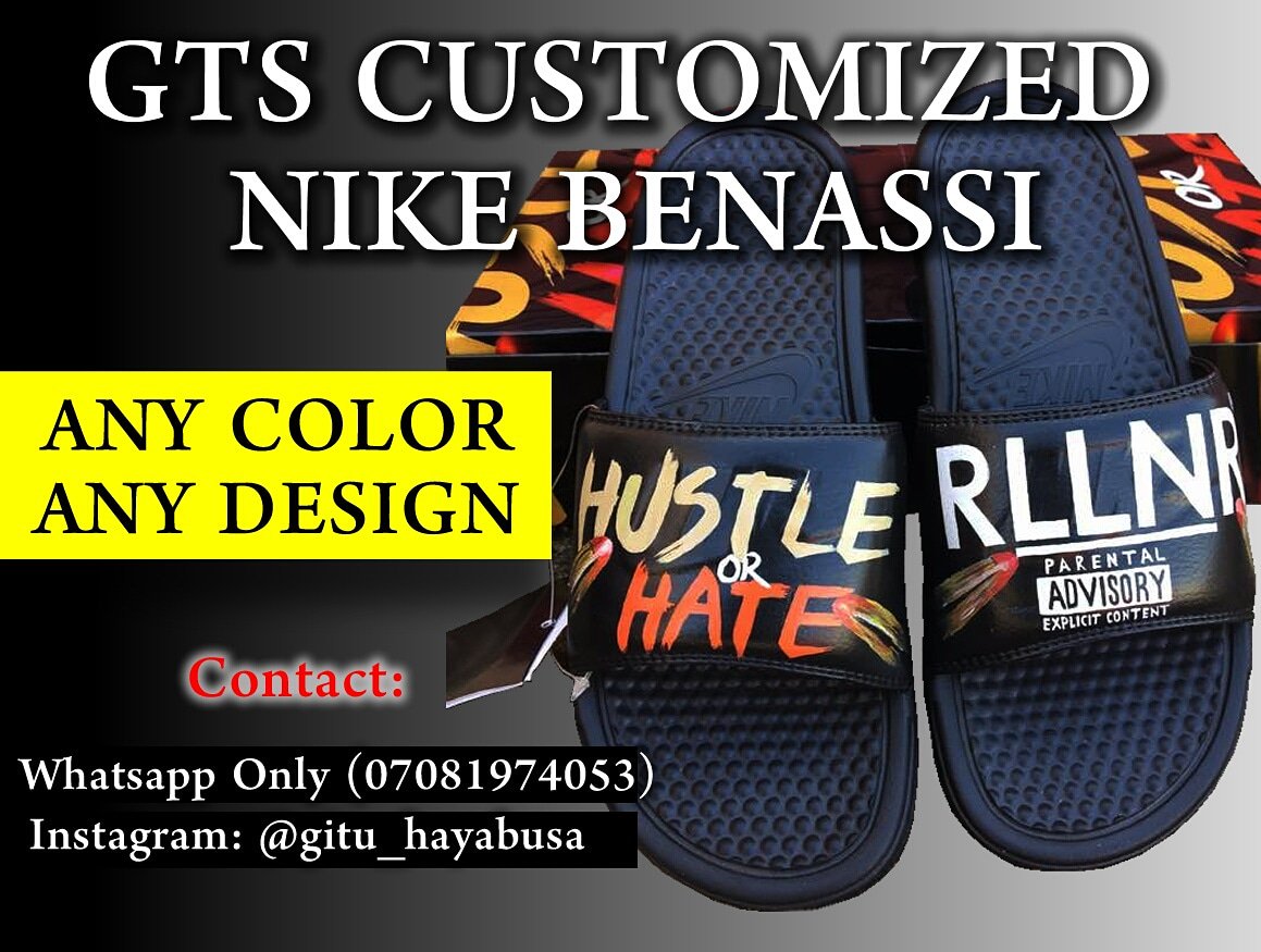 nike benassi instagram