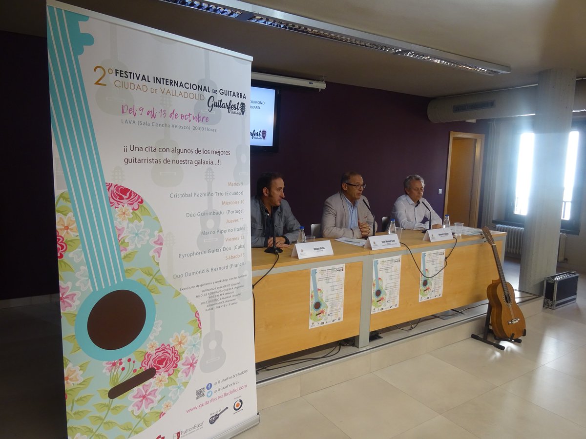 Hasta el 13 OCT 👉 Algunos de los mejores músicos a nivel mundial se dan cita en el <a href="/LavaVLL/">Laboratorio de las Artes de Valladolid :: LAVA</a> durante la segunda edición del <a href="/GuitarFestVLL/">GuitarFestVLL</a> 🎸 Programación completa en el siguiente enlace: ow.ly/rwCX30lYSSS  
#música #GuitarFestVLL #LavaVLL #Valladolid