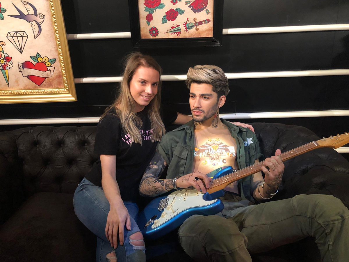 ZaynReport's tweet photo. Zayn now has a wax figure in Madame Tussauds Amsterdam!

📸: @zarrythoughts https://t.co/TPnXWb7x1D