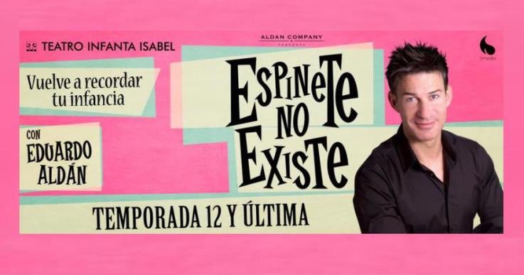 Arletteymasnada's tweet photo. Venga q nos estamos emocionando con esta 🌧 traigo otro #Sorteomolon 5 DB para @EspineteTVE en @Teatro_Infanta para V12 y S13 a las 23h! Y q hacer 🙀? 1-RT + Comentario con #Sorteomolon #Temporada12yultima 2-Sigue @EspineteTVE @Teatro_Infanta @Arletteymasnada 3-Riega la voz! https://t.co/x3klfvUwtf