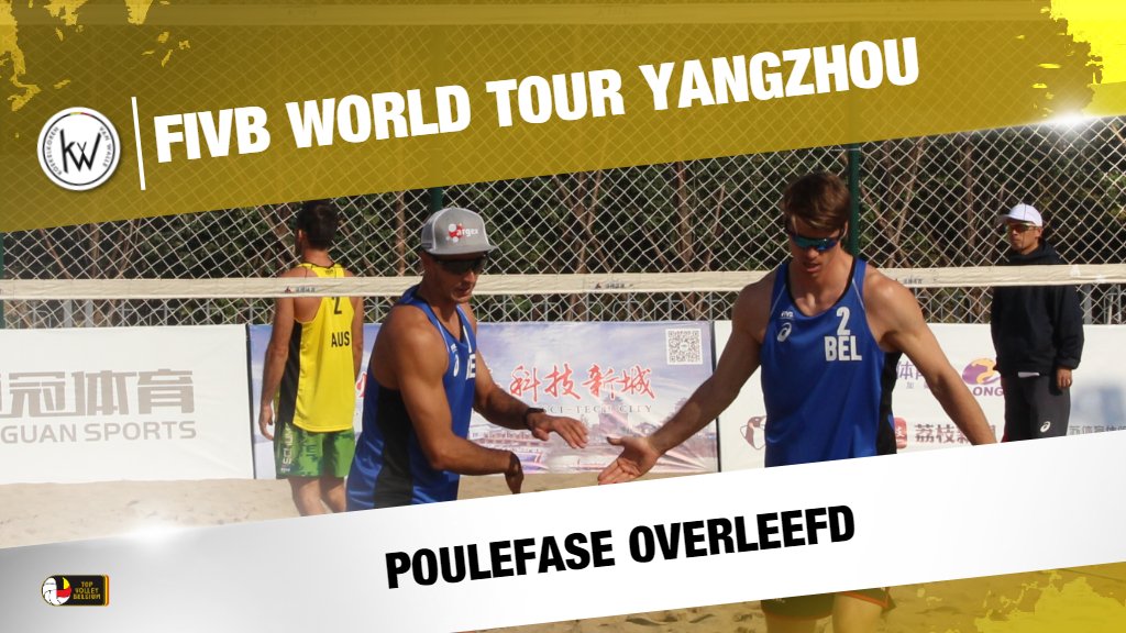 Koekelkoren/van Walle stoot door in China en speelt morgen voor een plaats in de top 16. Lees meer op topvolleybelgium.be/display/articl…
