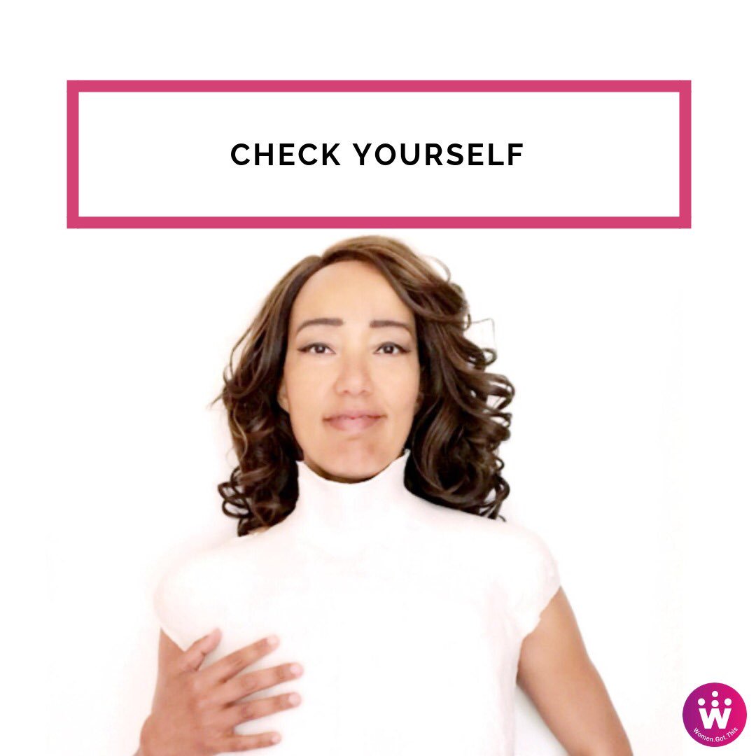 wgotthis's tweet photo. In keeping with our theme this week to highlight #breastcancermonth here is today’s wisdom - Check yourself. There are plenty of resources to guide you on how. Take this opportunity to do it and to encourage your family &amp; friends to do the same.
#wgotthis #pinkturtlefoundation https://t.co/8mbOHaIsP2