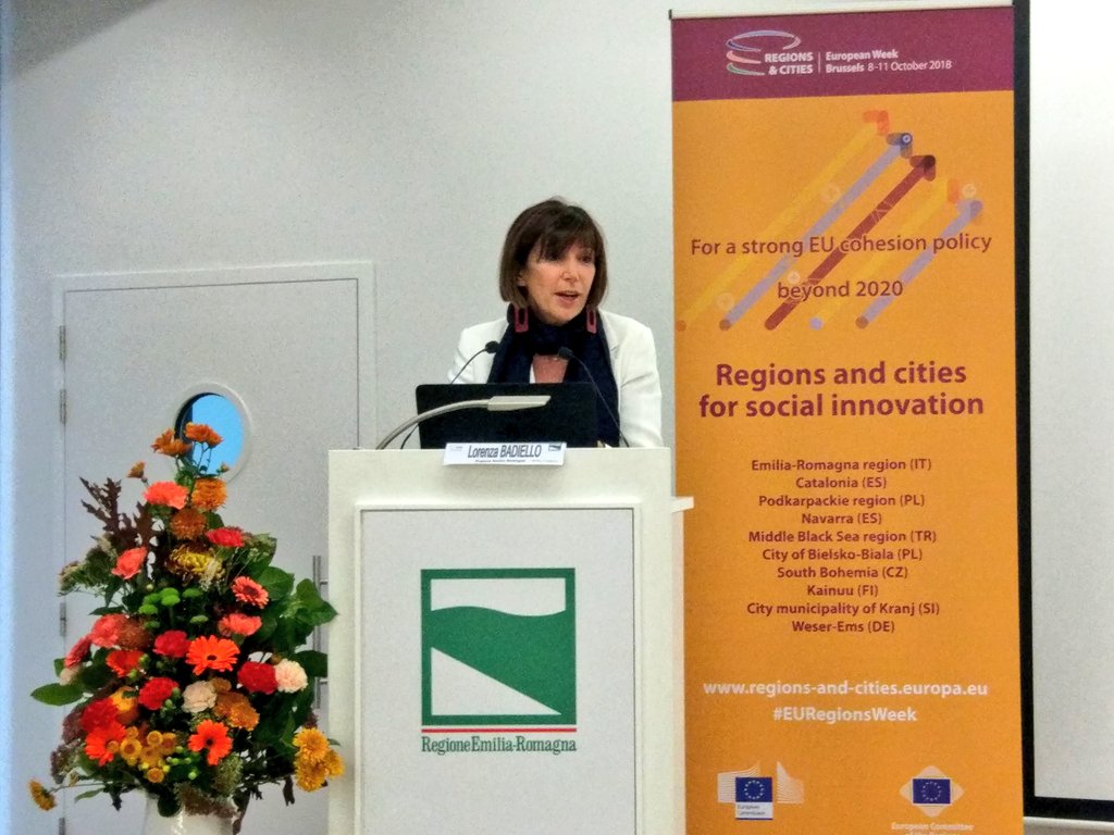 RERBruxelles's tweet photo. Our #EURegionsWeek session "Cohesion policy meets social enterprises" has just started @RERBruxelles. Representatives from #EU, regions and cities and key stakeholders together to discuss opportunities and actions to foster social economy. Follow #cohesion4SocEnt https://t.co/mVuUUo8hyy