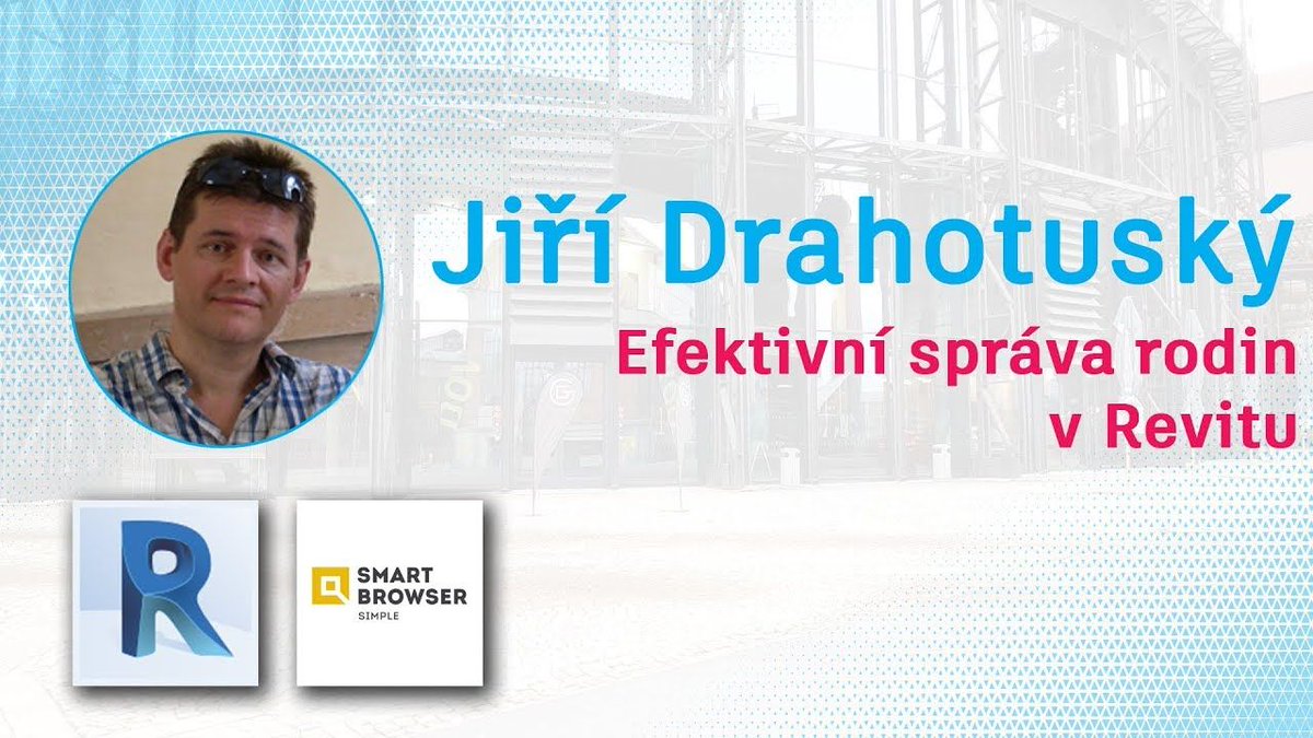 AdeonCz's tweet photo. Jak na jednoduchou a efektivní správu velkého množství rodin v Revitu na vašich projektech. Například za pomocí AGACAD Smart Browseru. Prezentuje Jiří Drahotuský. #bimopen @tools4revit https://t.co/1rtCj4A6Kl https://t.co/suIQfzBAFm