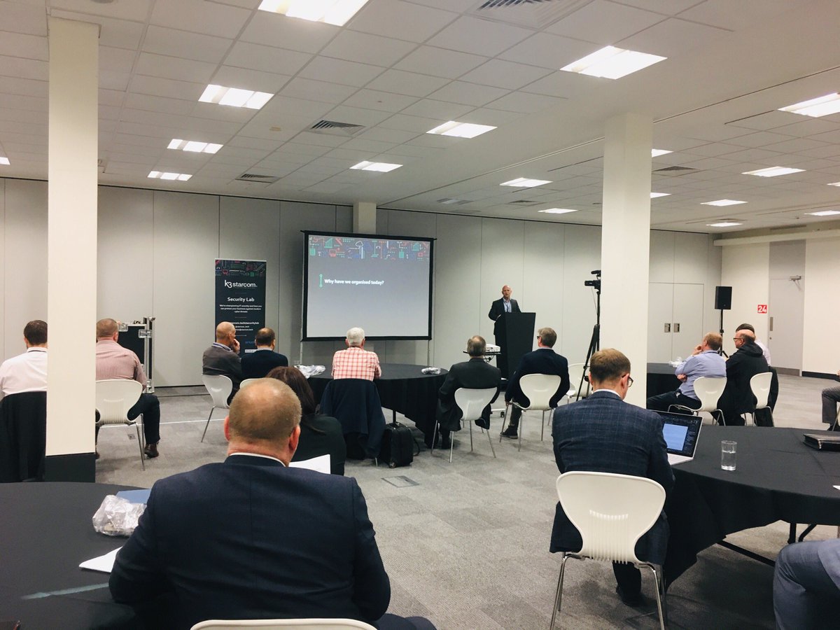 starcom_tech's tweet image. We’re kicking off the #SecurityLab with our Sales Director Stuart Buckley talking about the importance of a business-wide approach to data security. @SilverstoneUK