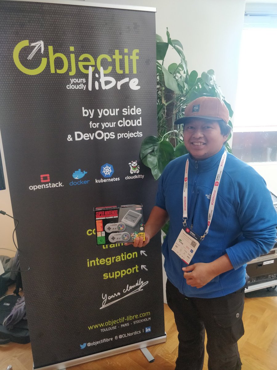 OLNordics's tweet photo. The OpenStack Days Nordic were amazing, thank you to everyone who came to see us, to the speakers and the organization of this event.
Congratulations to the winners of our lucky draw, we hope to see everyone again at the OpenStack Summit in Berlin ! #OSDN2018 https://t.co/HbM8BIOYSm