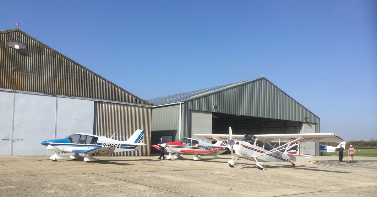 sportairflying's tweet image. Always like seeing some of our aircraft together; @goodwoodeghr have to get all five of them on the apron next time. #lightaircraft #superdecathlon #robindr400 #flyingonasunnyday