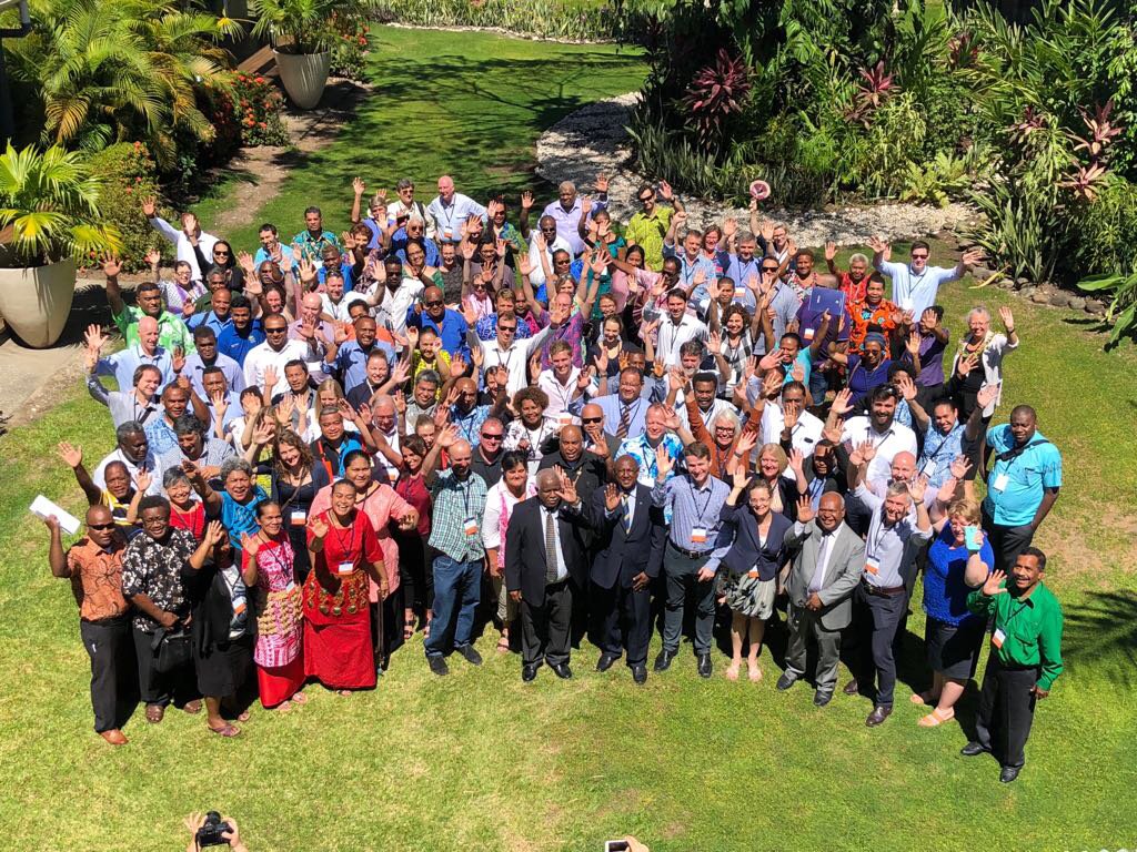 dfat's tweet photo. Pacific, ๐ฆ๐บ & ๐ณ๐ฟ officials in Honiara discuss #PacificLabourMobility: a win for business in regional ๐ฆ๐บ, a win for #Pacific workers, & a win for a stronger & more prosperous region #PacificLabourScheme #PLMAM2018 #shapingourfuturestogether https://t.co/CsAecjNfLF https://t.co/95OdeHbguq