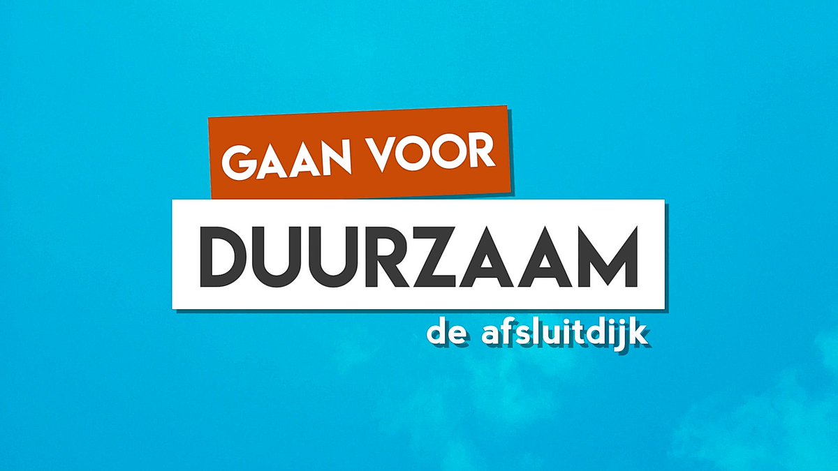 In de online serie 'Gaan voor Duurzaam' van <a href="/Neerlandsdiep/">Neerlands diep</a>, gaat Jurgen Klein, projectleider en adviseur bij <a href="/Rijkswaterstaat/">Rijkswaterstaat</a>, als captain van <a href="/CaptCoCreation/">Captain Co-Creation</a> de uitdaging aan om de ultieme duurzaamheidsles op te halen uit project De Afsluitdijk. Check ➡️ bit.ly/2EdF4mH