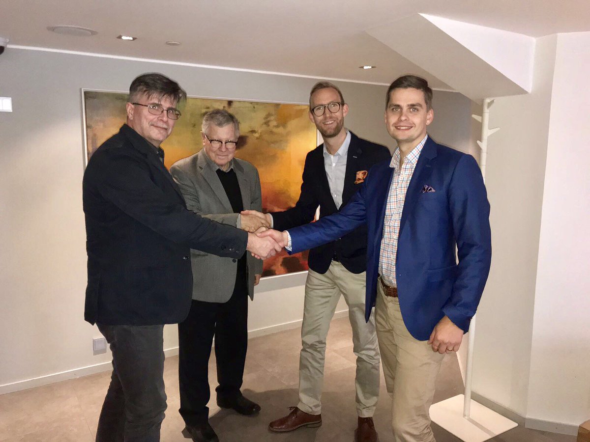 ITSoftware_'s tweet image. Good News! Nu är avtalet signerat med vår partner Sarsa Yhtymä i Finland och vår etablering av IT Software Finland Oy.