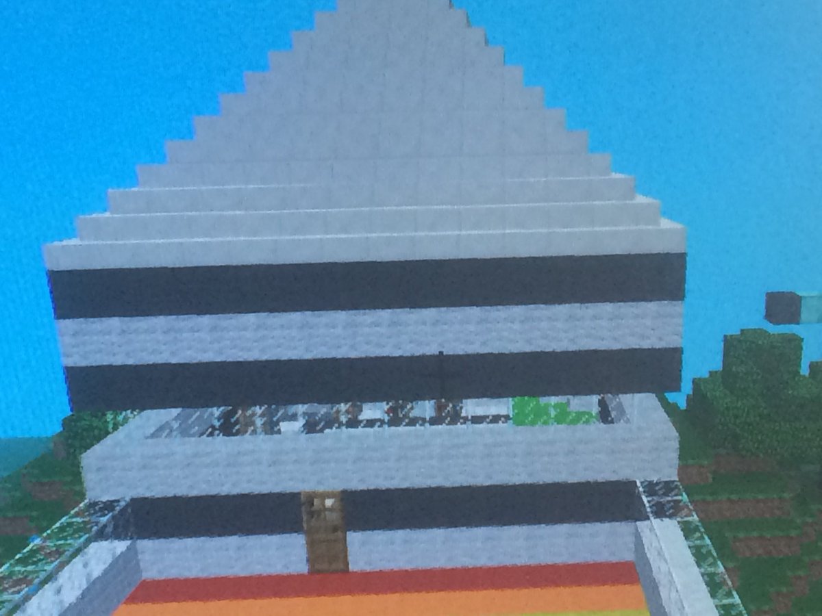 ZapTower's tweet image. Zaptower Oreo house and pirate designed and built by Caitlin and Aoife #minecraftpi . It took 3 days of hard work after schoolwork was complete!!
