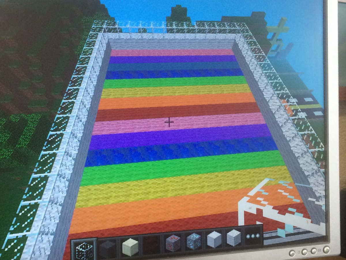 ZapTower's tweet image. Zaptower Oreo house and pirate designed and built by Caitlin and Aoife #minecraftpi . It took 3 days of hard work after schoolwork was complete!!