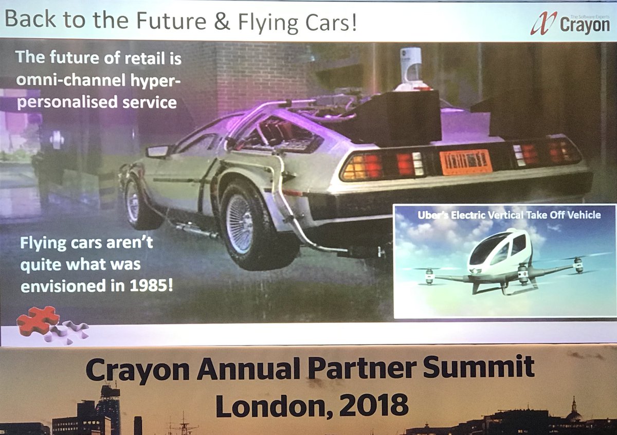 CrayonIT's tweet photo. ‘We think that the future of #retail is an omni-channel hyper-personalised service...’ @ashleygatehouse #crayonsummit https://t.co/huYOqVZ2ZX