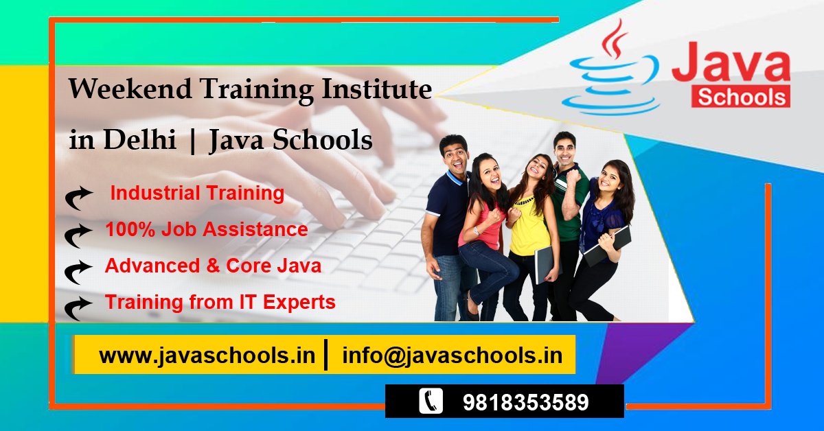 ipshita005's tweet image. Get Trained in Java from our Best Weekend Training Institute in Delhi | Java Schools
Call Us @ 9818467801
Visit Here: javaschools.in/software-train…
- Training on the live project 
- 100% placement
- Demo Classes
#JavaTraining #JavaInstitute #JavaClasses #Java #JavaSchools #Java