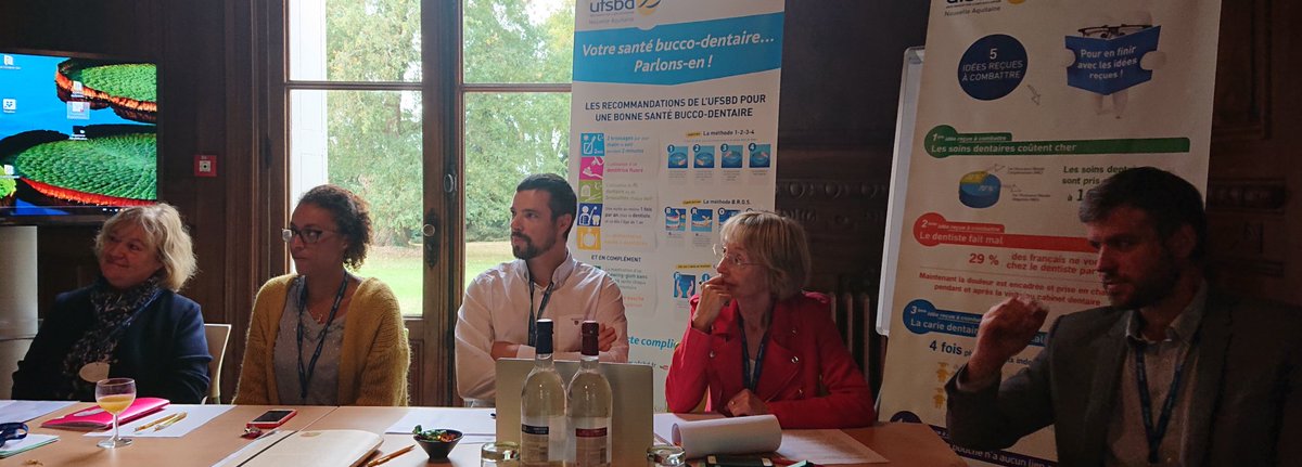 bpdentist's tweet image. Journée @UFSBD Nouvelle Aquitaine, ouverture par présidente régionale @CaillaudIsabel1 accueil des nouveaux cadres.