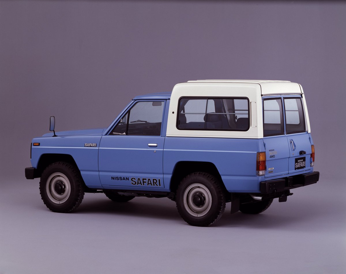 Matthew Hayward Random Japanese Car Of The Day 230 365 Nissan Safari Hard Top High Roof 365daysofjdm