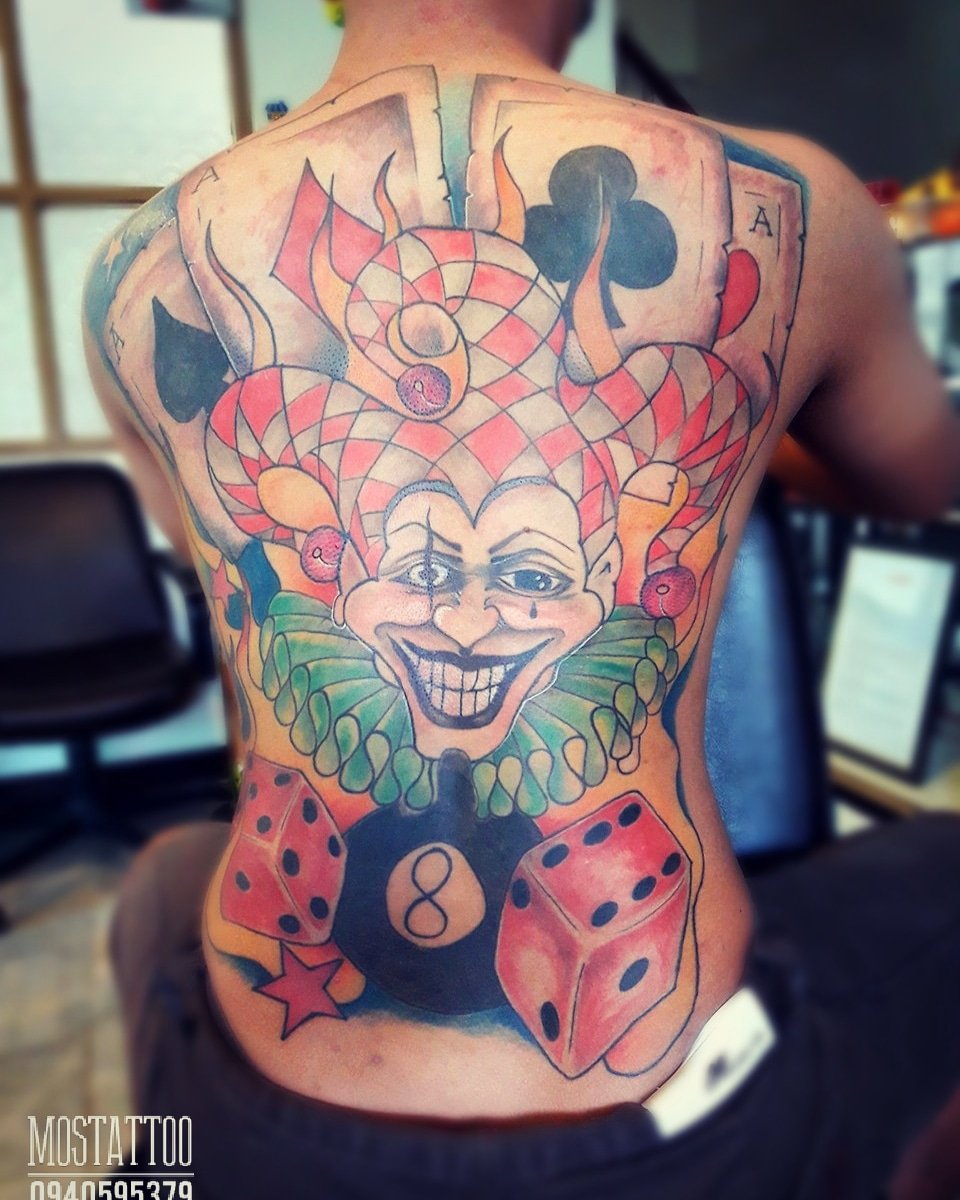 MM04371952's tweet photo. จบงาน Jocker tattoo fullback ⚀⚃⚂⚁

By mostattoo 🕉 

งานใหญ่ แบ่งทำ / แบ่งจ่ายเป็นรอบนะครับ https://t.co/UVdZF5jBqX