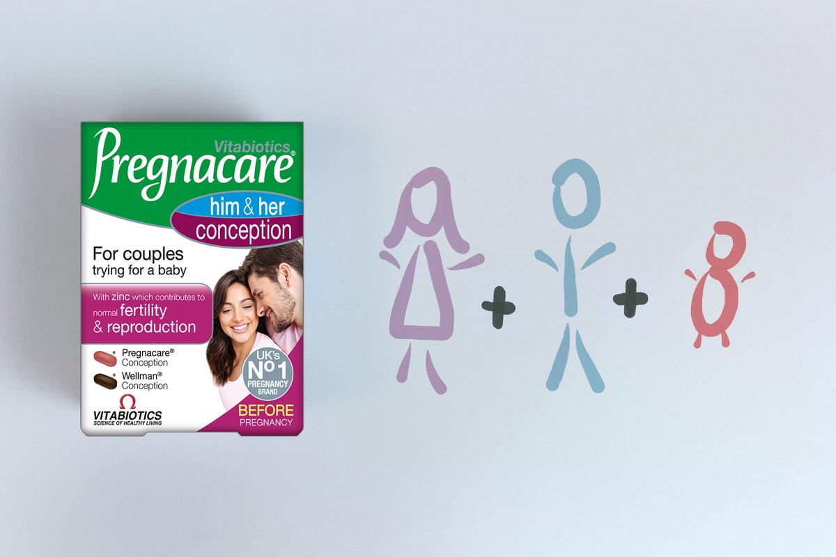 Vitabiotics Planning On Having A New Member In The Family Pregnacare Him Her Conception Dual Pack Includes Folic Acid Plus Zinc Which Contribute To Normal Fertility And Reproduction T Co Lrs9e7tquq Vitabiotics Planning On Having A New Member In The Family Pregnacare Him Her Conception Dual Pack Includes Folic Acid Plus Zinc Which Contribute To Normal Fertility And Reproduction T Co Lrs9e7tquq