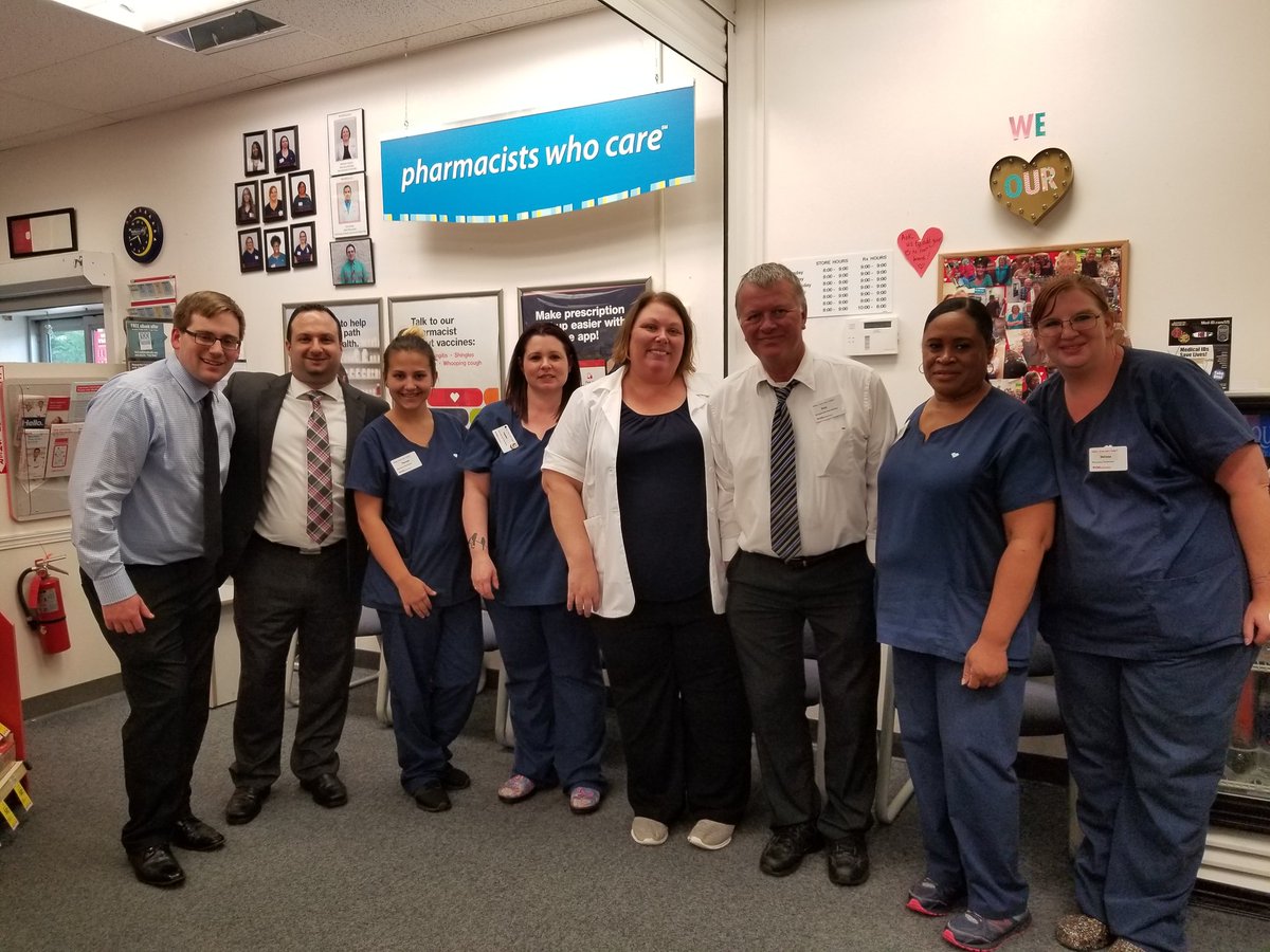 Celebrating #1 store YTD in Region 20 District 10 at CVS Hickory Tree in Winston-Salem.  Thank you Michelle, Rick, and team for your engagement and patient focus!