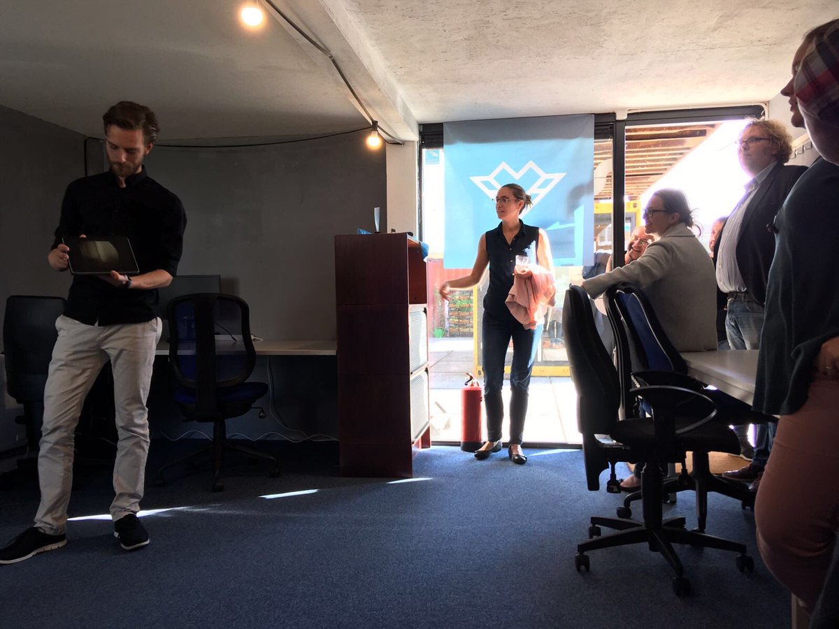 Today <a href="/Textkernel/">Textkernel by Bullhorn</a> visited Startup Village for a workshop &amp; meeting @ACE_incubator companies <a href="/AiirInnovations/">Aiir Innovations</a> &amp; Dyme. Good to meet you all! @jakubzavrel