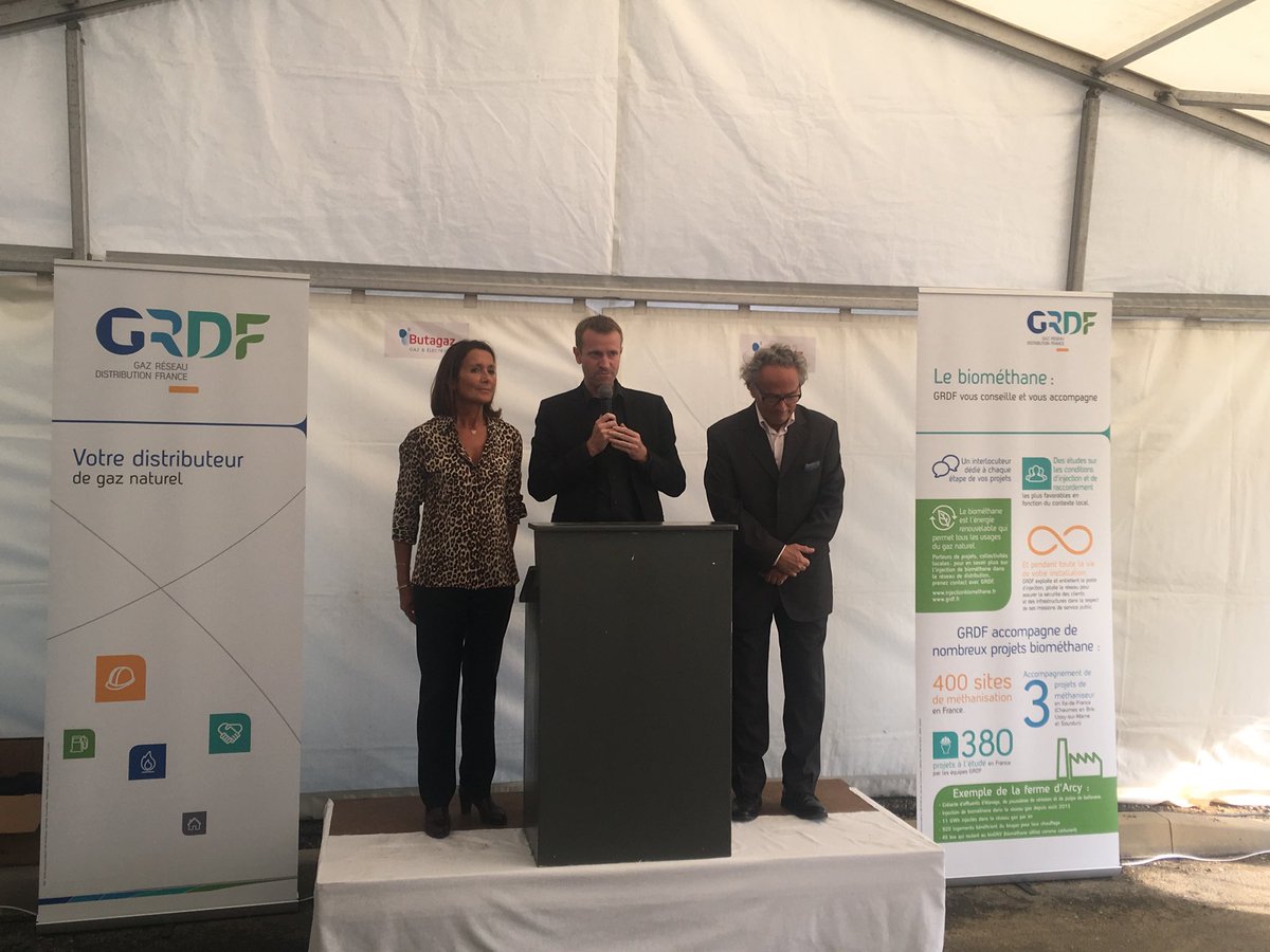 JGilliet77's tweet photo. Inauguration de #methabrie merci à ⁦@iledefrance⁩ de soutenir les agriculteurs de Pommeuse ⁦@GRDF⁩ ⁦@JPDugoinClement⁩ ⁦@anne_chain⁩ https://t.co/wg6WSqxP5P
