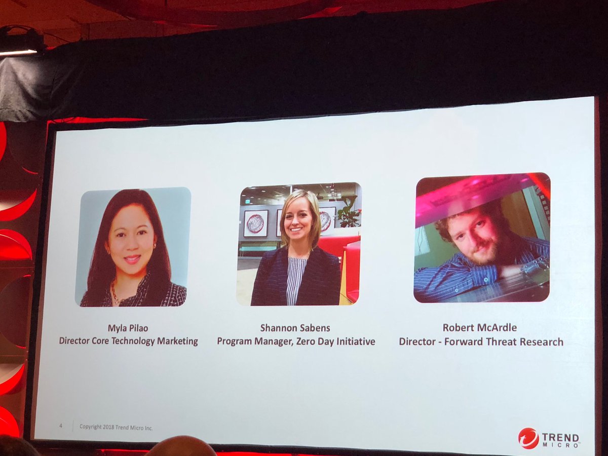 WMBOTT's tweet photo. Fantastic threat research panel #TrendInsight https://t.co/MnuOn0FAnh