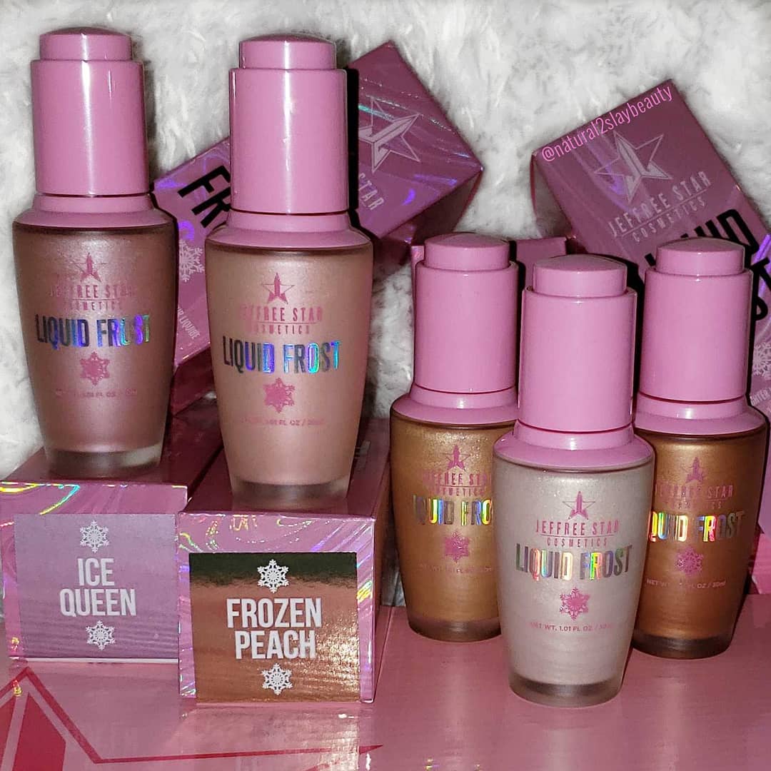 natural2slay's tweet photo. No words 🌟 These @JeffreeStar Liquid Frosts are everything 🔥

#JeffreeStarCosmetics #liquidfrost https://t.co/SUU1qaoA4I
