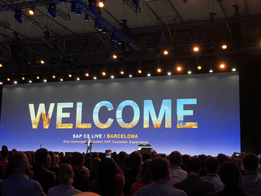torsten_albert's tweet photo. Frankfurt - Amsterdam - Barcelona (1 1/2 days #Sapcxlive and 2 great speaker sessions) - now back to Amsterdam and tomorrow back to Frankfurt, what a week!! https://t.co/4it7jcVVSx