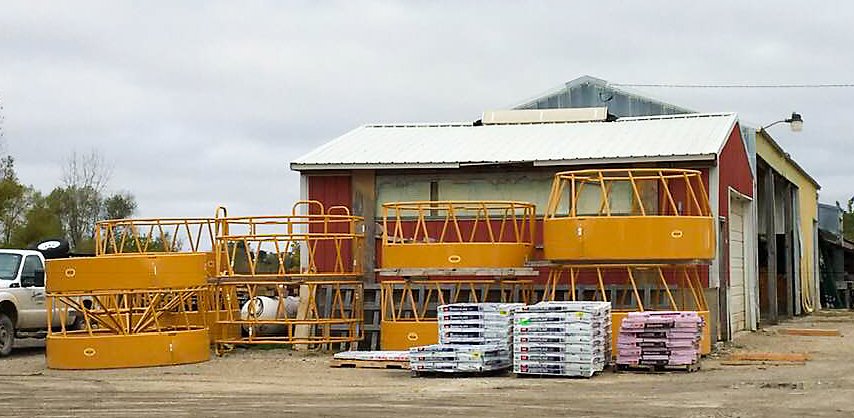 Still need some #Livestock equipment before winter hits? Our #SiouxSteel dealers are ready with #gates, #feeders &amp; more on hand! Thanks to Dumont Harken Lumber, Dumont, IA &amp; <a href="/dakduane/">Duane Kruse</a> for sharing these pictures of their inventory!