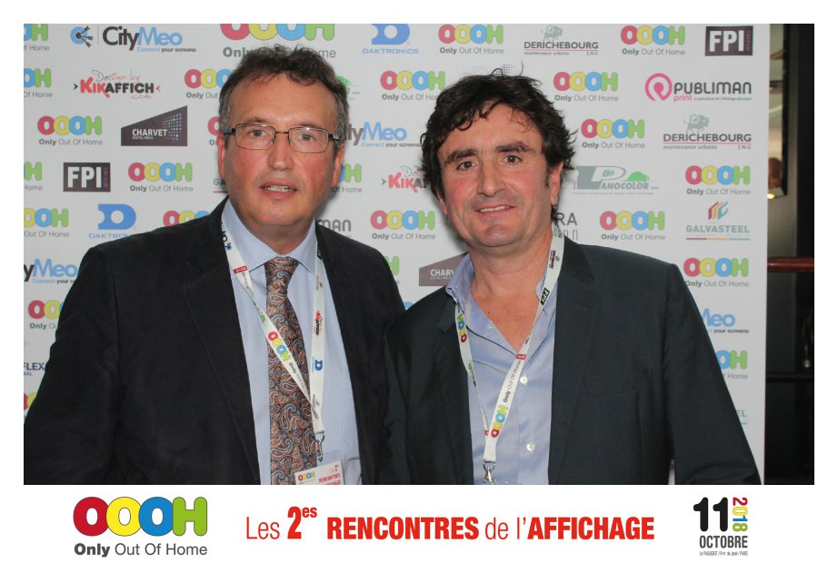 Merci à OOOH de nous avoir inviter pour cette seconde édition des rencontres de l'affichage à Paris.

Ce fut un plaisir de rencontrer et d'échanger avec les différents professionnels de ce secteur autour de tables rondes !