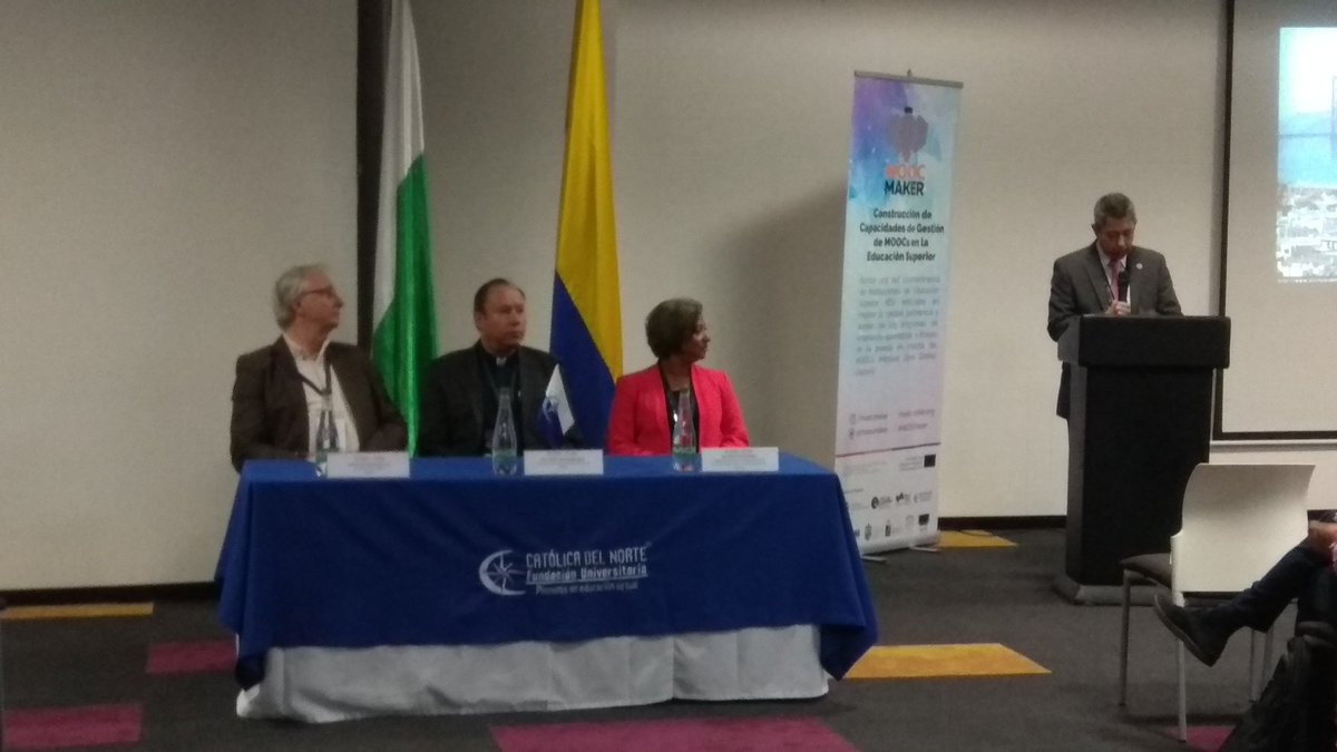 Durante dos días estaremos en <a href="/moocmaker/">MOOCmaker</a> 2018, como Institución tenemos el honor desde la Facultad de Ingeniería y Ciencias Ambientales ser los anfitriones de este evento. #SomosFacultad