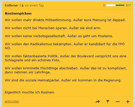 Auf den Punkt, via <a href="/derStandardat/">DER STANDARD</a>. #schwarzblau