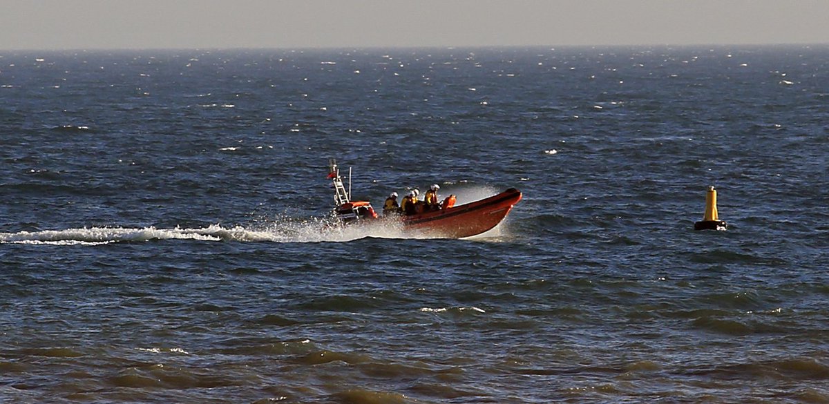 Yesterday, Lyme Regis Lifeboat were tasked to WestBay regarding three children in a boat. Here's a selection of the photos I managed to take during my day out.
#LymeRegisRNLI #RNLI Great turn out and what must be a most beautiful coastal town. Well done Team.