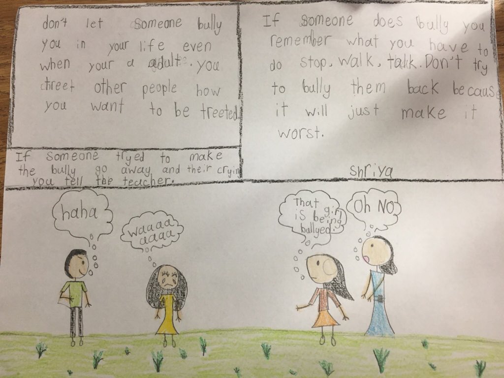 CrabbChristine's tweet photo. Check out these amazing anti-bullying creations #stopwalktalk @RLCPrincipal @erol_hak https://t.co/Az0yH6Pbs5