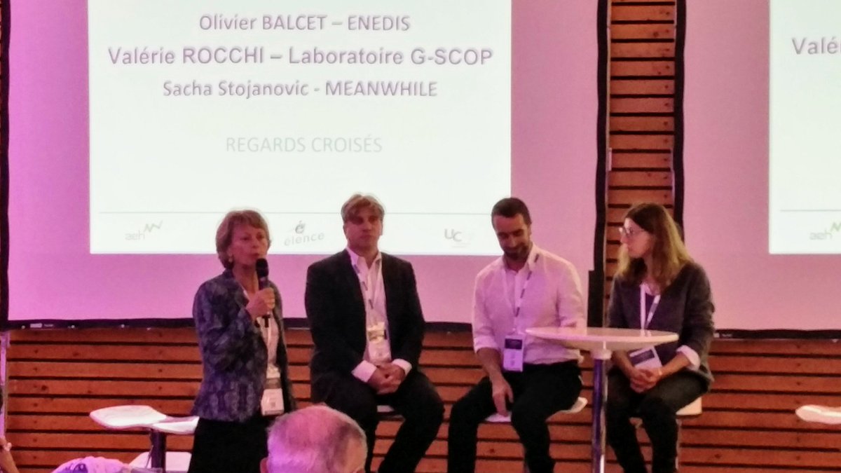 CoboteamRA's tweet photo. Intervention de Sacha Stojanovic de @MEANWHILE_FR, adhérent Coboteam, sur la gestion de la transition dans l'entreprise sur le @SalonProgiciels. Question primordiale en #cobotique. La solution sera dans l'évolution des processus productifs en concertation @GrenobleINP @enedis https://t.co/A5f2yCeZno