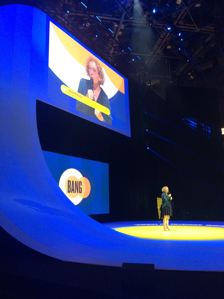 Super intervention de <a href="/murielpenicaud/">Muriel Pénicaud</a> au <a href="/Bpifrance/">Bpifrance</a>Inno de @Bpifrance Elle y parle diversité, soft skills, entreprise à mission, révolution culturelle, d'optimisme, d'oser et de collectif. Très en phase avec notre mission. Très inspirant !