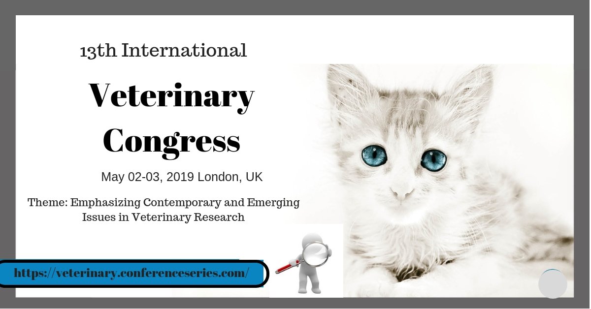 Lisade00573667's tweet photo. https://t.co/CYHXRFwfqL
Confer the New Approaches in Packaging Research at Veterinary 2019 @London #VeterinaryPhysiotherapy #AnimalEcology #AnimalPhysiology #Veterinarybehaviour #Pethealth #VeterinaryNursing #VeterinaryEntomology #VeterinaryForensics #AnimalModels #Camelscience https://t.co/a1u286YgvZ