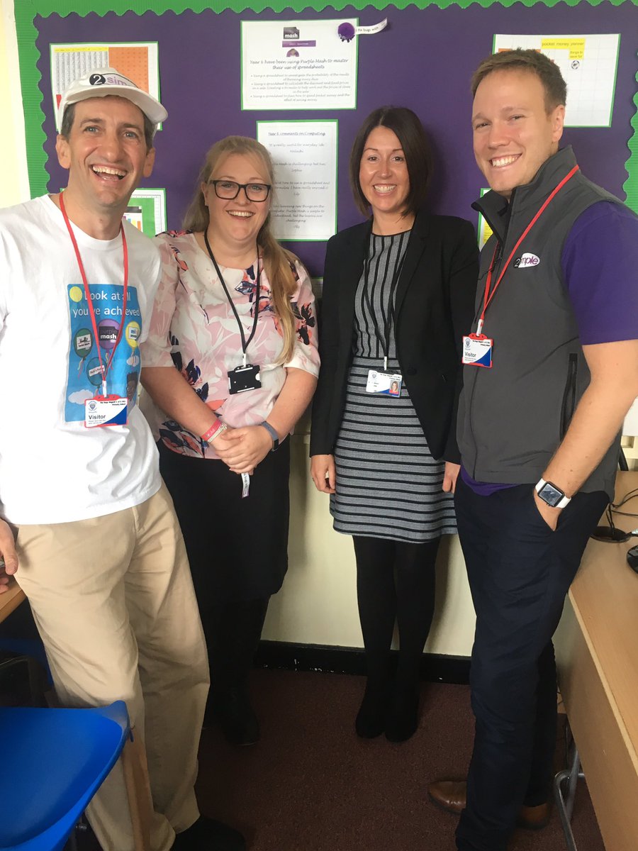 2SimpleJames's tweet image. Thanks to Hugo Meynell Primary School for inviting us into your school. @2simplenigel @2SimpleSoftware @purpleMash