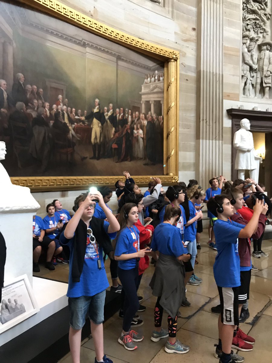 DowlingAMSB's tweet photo. Enjoying the breathtaking views of the Rotunda! #AR5 @AmityMSBethany #AMSBDC2018 https://t.co/w3knv0A0cJ