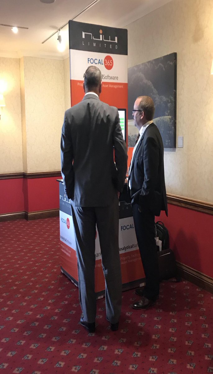 Successful FMP Event. Neil &amp; Michael showing off Focal Lite and networking with potential clients, @cadlineltd <a href="/FMPevent/">FM & Property Event</a>