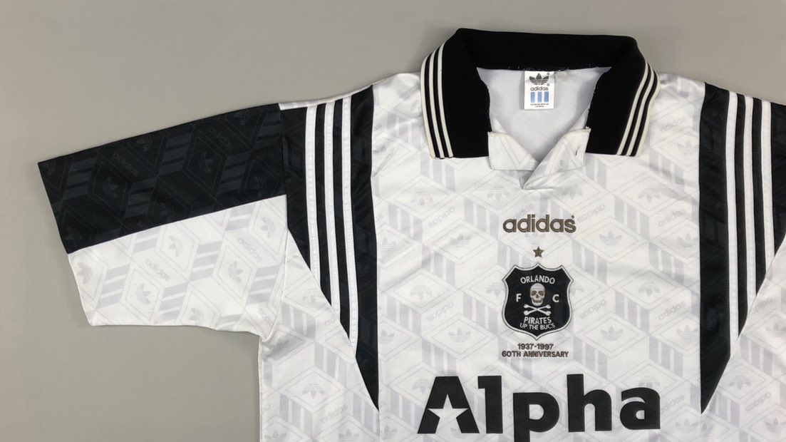 Cult Kits on X: Orlando Pirates 1997 60th Anniversary shirt by  @adidasfootball   / X