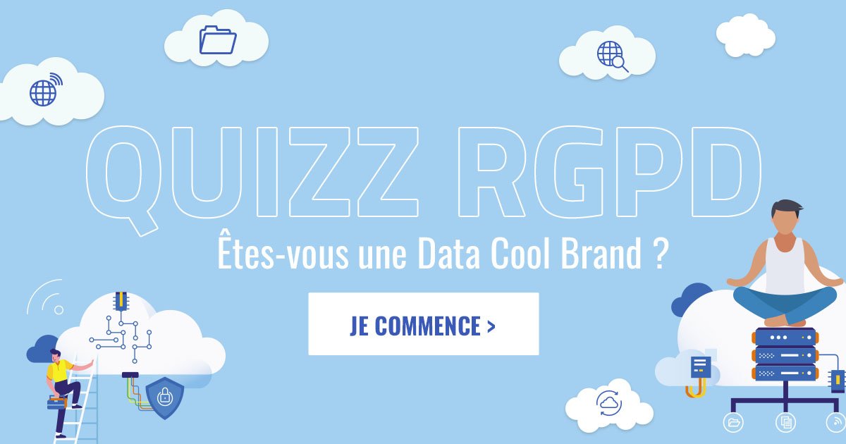 Plusieurs mois sont passés depuis la mise en place du Règlement Général sur la Protection des Données #RGPD, où en êtes-vous avec la mise en conformité ?

Testez vos connaissances via notre quizz et découvrez votre profil #RGPD !... devenez-une-data-cool-brand.fr