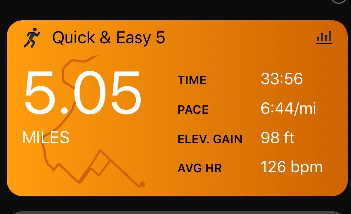 A great short morning run in lower temps which equaled a lower HR. I’m feeling great getting closer to <a href="/IRONMANtri/">IRONMAN Triathlon</a> Waco 70.3 #Runchat #ThursdayThoughts #ThursdayMotivation