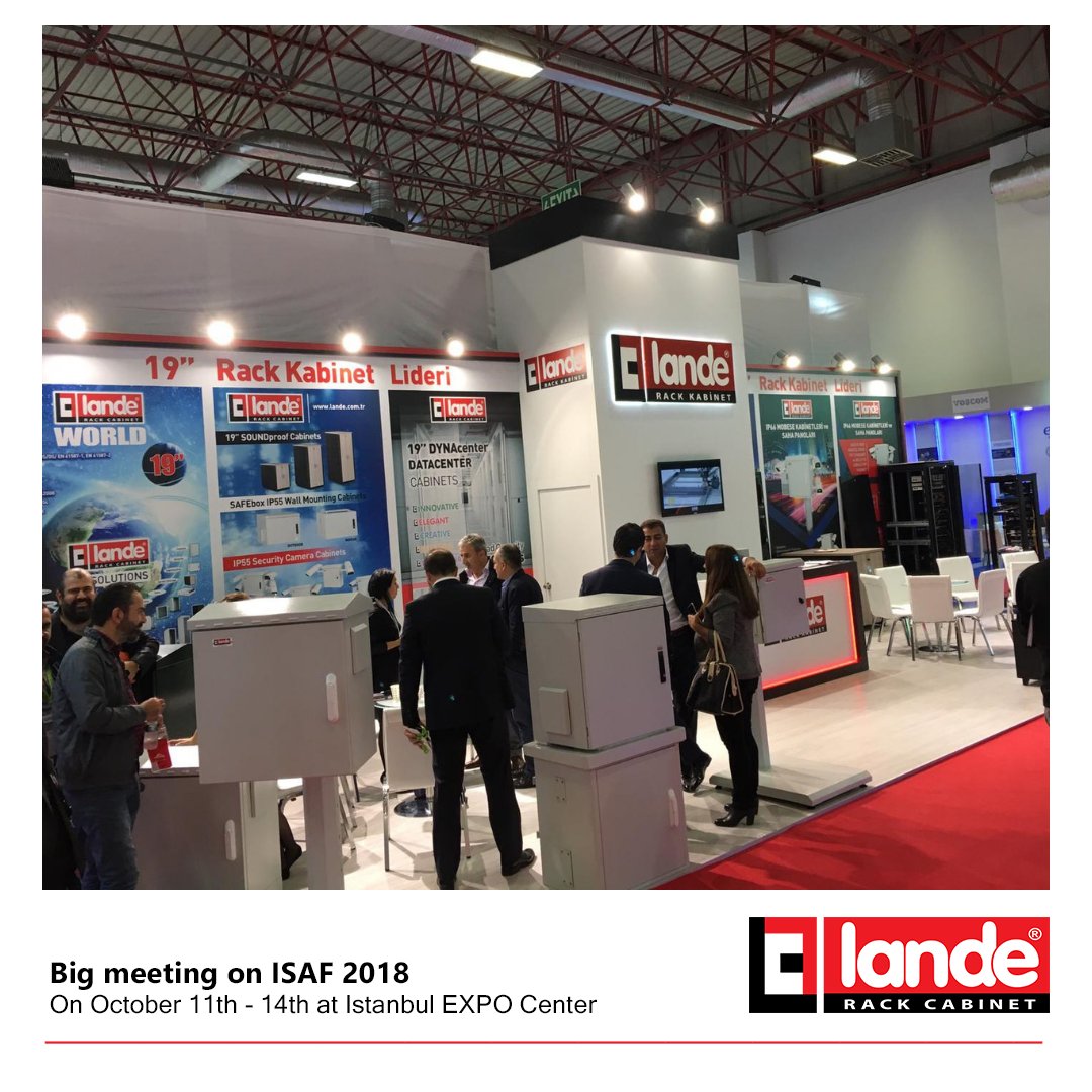 ISAF 2018
Big meeting on October 11th-14th, 2018 at Istanbul EXPO Center #istanbulexpocenter #istanbul