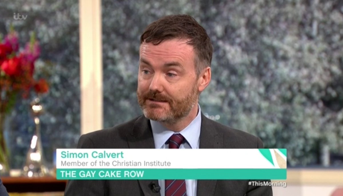 christianorguk's tweet photo. Right now, Simon Calvert is on @thismorning. #SupportAshers https://t.co/i8MP9KdiND