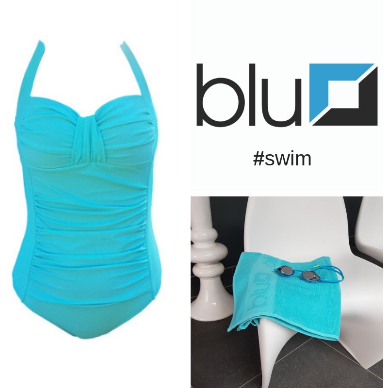 Our popular Cadenza Swimming Costume is now available in Aqua!
*Sculpted support for an enhanced silhouette *Padded bra with support
*Flattering tummy support *High chlorine resistance *Adjustable straps *Ideal for pool or beach #Swim